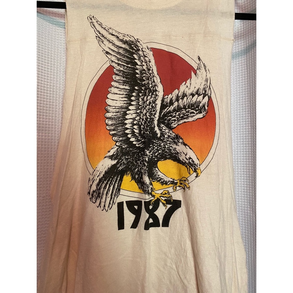 F21 sunset eagle 1987 muscle tank